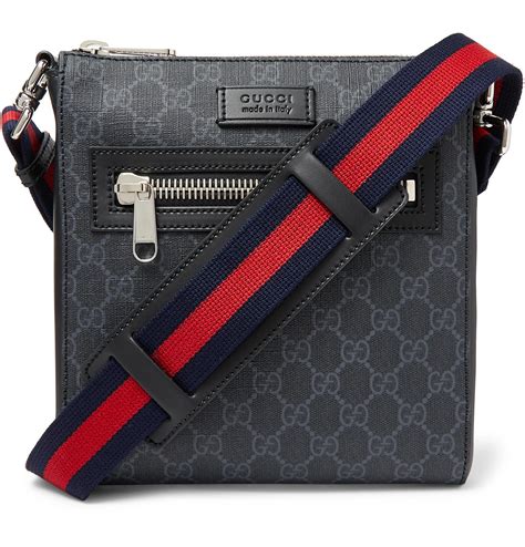 black gucci pouch mens|gucci handbags men.